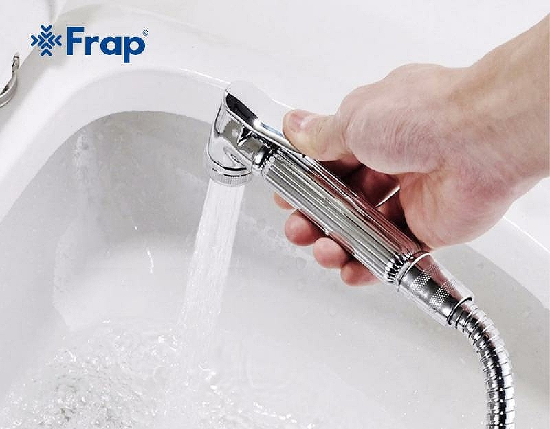 Гигиенический душ Frap F24 Хром от магазина ЛесКонПром.ру