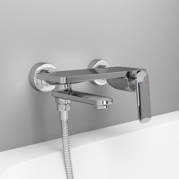 Смеситель для ванны IDDIS Dash хром от магазина ЛесКонПром.ру