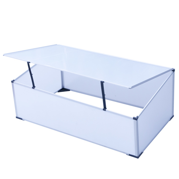 Парник 100х60х30/40 см поликарбонат от магазина ЛесКонПром.ру