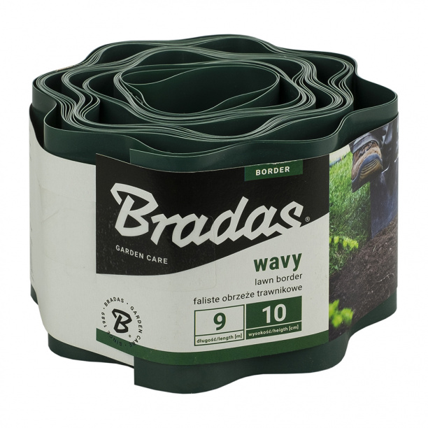 Ограждение для травы Bradas h10 см зеленое от магазина ЛесКонПром.ру