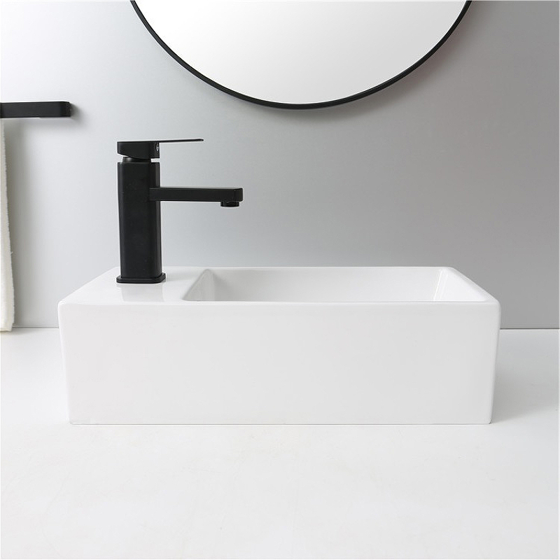 Раковина Mira 41 R MR-4121R Белая от магазина ЛесКонПром.ру