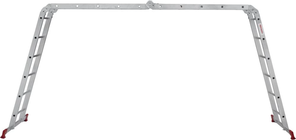 Алюминиевая четырехсекционная лестница-трансформер 340 мм NV2320 НОВАЯ ВЫСОТА 2Х5+2Х6 арт. 2320256 от магазина ЛесКонПром.ру