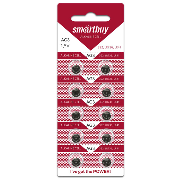 Батарейка Smartbuy G3 10 шт от магазина ЛесКонПром.ру