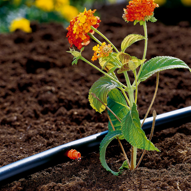 Капельница концевая 2 л/час Gardena 25 шт от магазина ЛесКонПром.ру