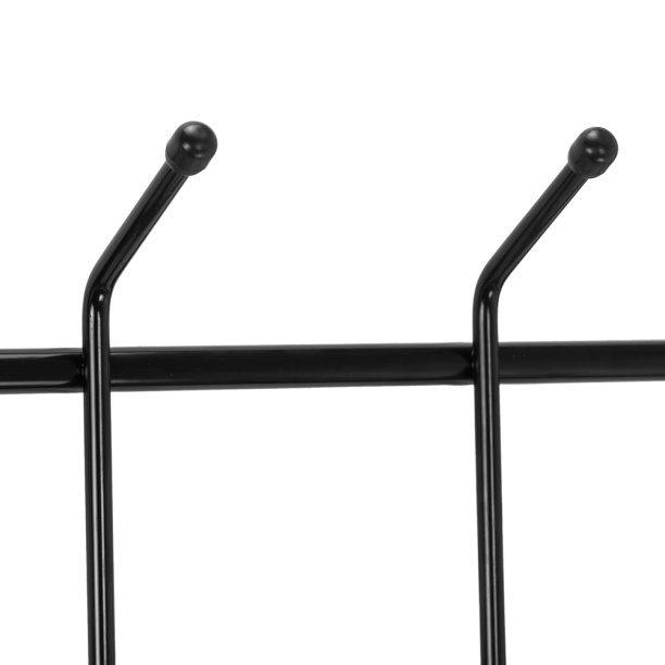 Вешалка настенная Ника ВН3 28,5х6,7х18 см черная от магазина ЛесКонПром.ру