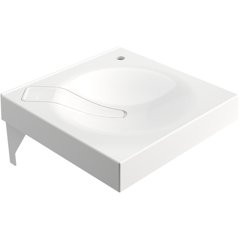 Раковина Paola Sergio 60 на стиральную машину Белая глянцевая от магазина ЛесКонПром.ру