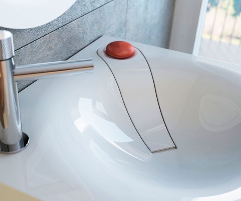 Раковина Andrea Angy 60 4680028070566 на стиральную машину Белая от магазина ЛесКонПром.ру