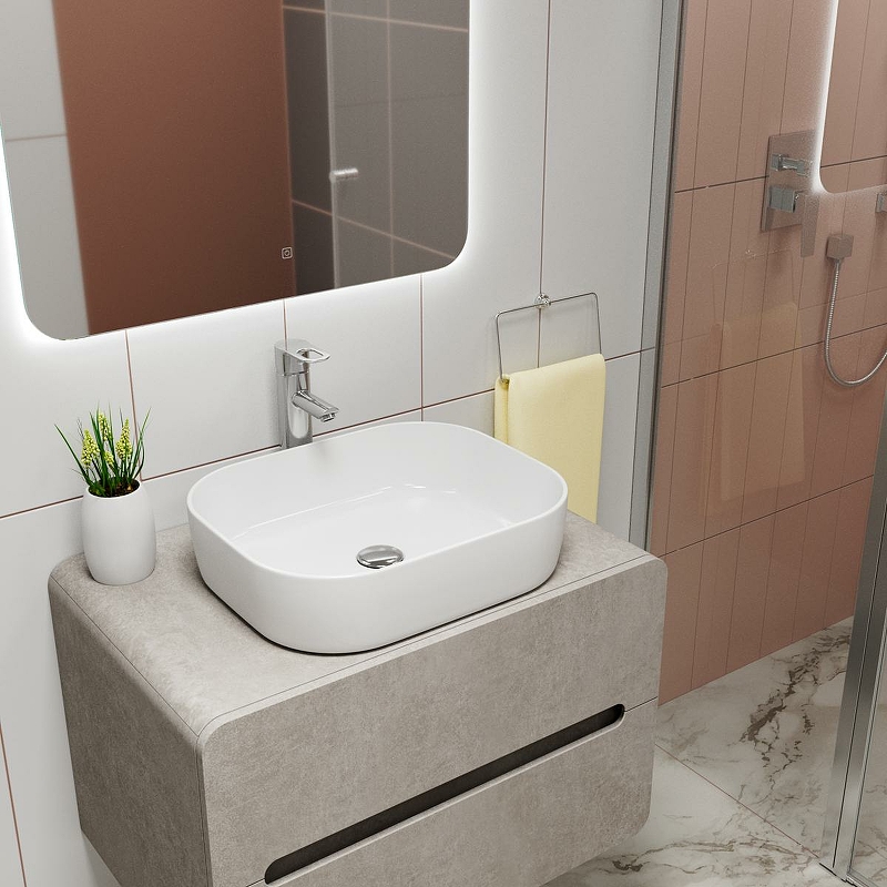 Раковина-чаша Point Афина 50 PN43041 Белая от магазина ЛесКонПром.ру