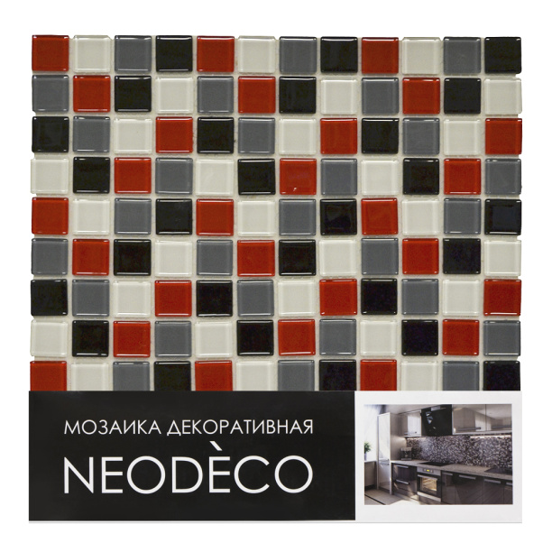Мозаика NEODECO LV-MA9623 стекло 30х30х0,4 см от магазина ЛесКонПром.ру