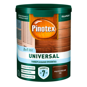 Пропитка универсальная акриловая Pinotex Universal 0,9 л тик