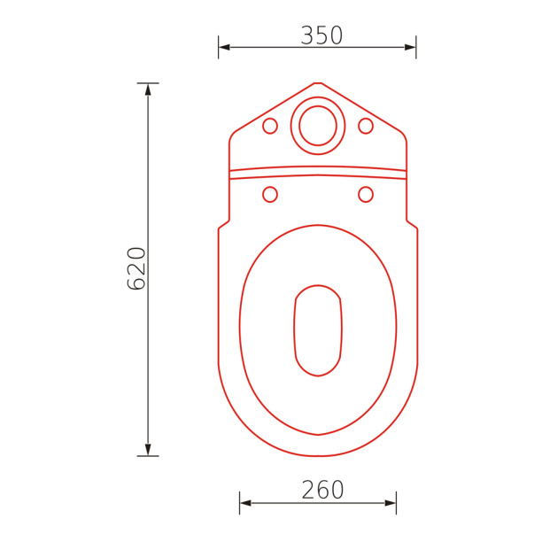 Унитаз-компакт Gesso W102 с сиденьем от магазина ЛесКонПром.ру