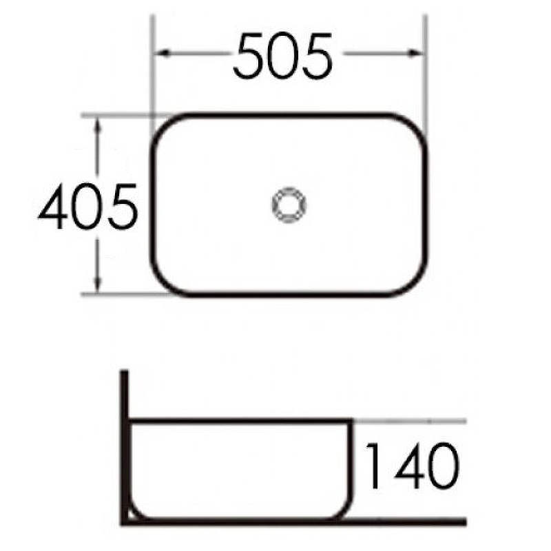 Раковина-чаша Grossman 50 GR-3020 Белая от магазина ЛесКонПром.ру