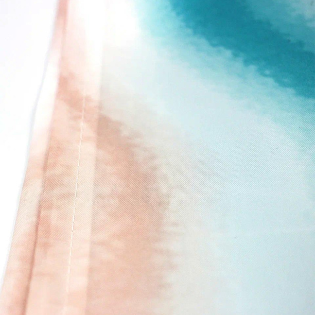 Штора для ванной Bath Plus Multicolor lines 180х180 см текстиль розово-голубая от магазина ЛесКонПром.ру