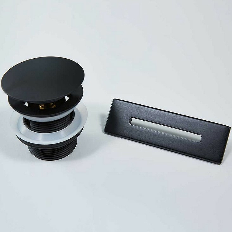 Донный клапан Vincea VDR-4B Черный от магазина ЛесКонПром.ру