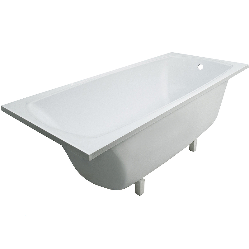 Ванна из литьевого мрамора Marmo Bagno Элза 180x75 MB-Э180-75 без гидромассажа от магазина ЛесКонПром.ру