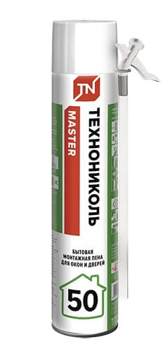 Пена ТЕХНОНИКОЛЬ MASTER 50 Бытовая от магазина ЛесКонПром.ру