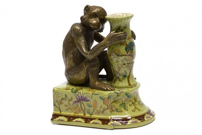 Держатель для книг Обезьяна 20 см 80451237 от магазина ЛесКонПром.ру