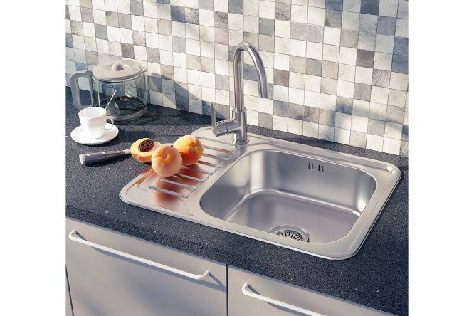 Мойка врезная IDDIS BAS65SRi77 80550601 от магазина ЛесКонПром.ру