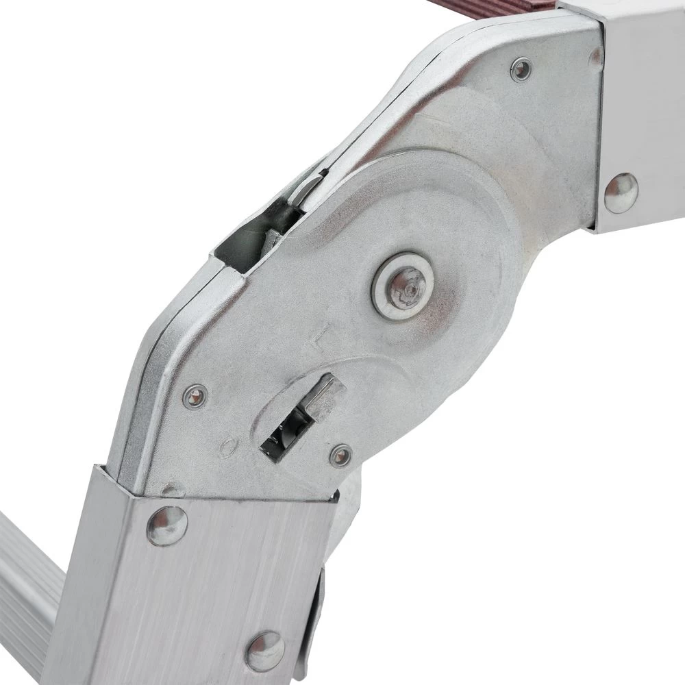 Алюминиевая четырехсекционная лестница-трансформер 340 мм NV2320 НОВАЯ ВЫСОТА 4х6 арт.2320406 от магазина ЛесКонПром.ру