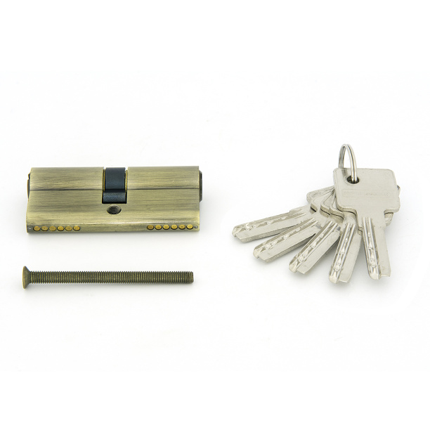 Цилиндр для замка Palladium 70 C ET ключ-ключ бронза от магазина ЛесКонПром.ру