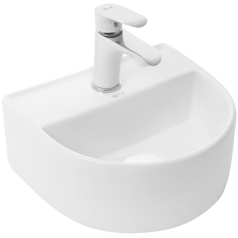 Раковина WeltWasser Aisbach 5062 32 10000004597 Белый глянец от магазина ЛесКонПром.ру
