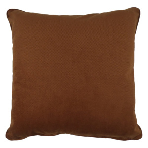 Подушка декоративная Грид 45х45 см коричневая