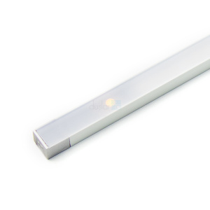 Светодиодный светильник DLIGHT MEC 2 м в отрез, с сенсорным выключателем, алюминий, свет-холодный DLIGHT