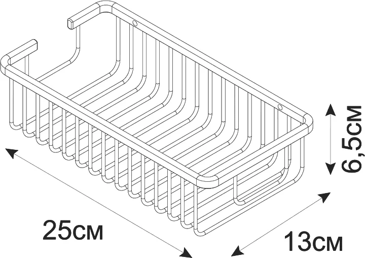 Полка Fixsen Hotel FX-31050 хром от магазина ЛесКонПром.ру