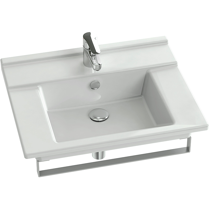 Раковина Jacob Delafon Struktura 60 EXI112-00 Белая от магазина ЛесКонПром.ру