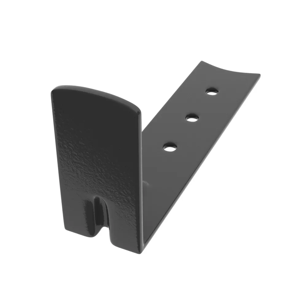 Кронштейн начального ряда 86х41х2мм RAL7024 Matt от магазина ЛесКонПром.ру