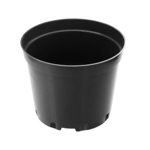 Горшок пластиковый технологический черный d18,5 см h15 см 3 л
