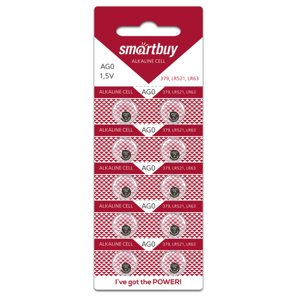 Батарейка Smartbuy G0 10 шт от магазина ЛесКонПром.ру