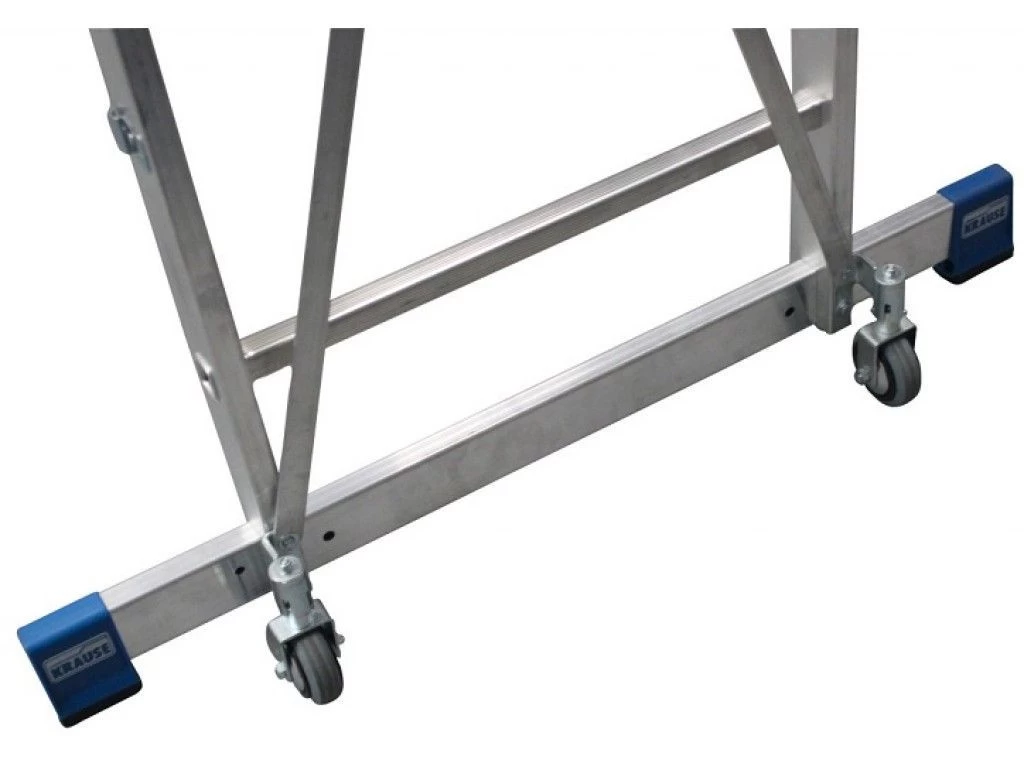 Стремянка алюминиевая Krause Stabilo с большой площадкой 4 ступени (арт. 127747) от магазина ЛесКонПром.ру