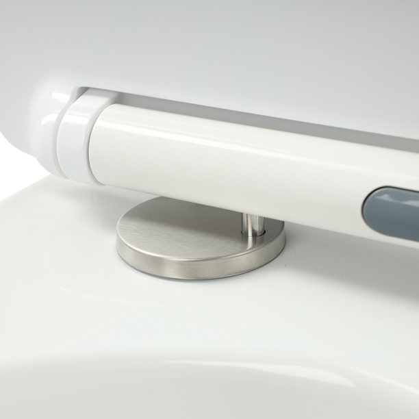 Сиденье для унитаза семейное дюропласт белое с микролифтом от магазина ЛесКонПром.ру