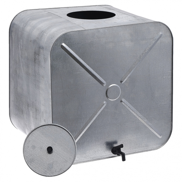 Бак с краном оцинкованный 100 л от магазина ЛесКонПром.ру