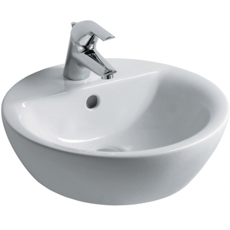 Раковина Ideal Standard Connect Sphere 43 E804001 Euro White от магазина ЛесКонПром.ру