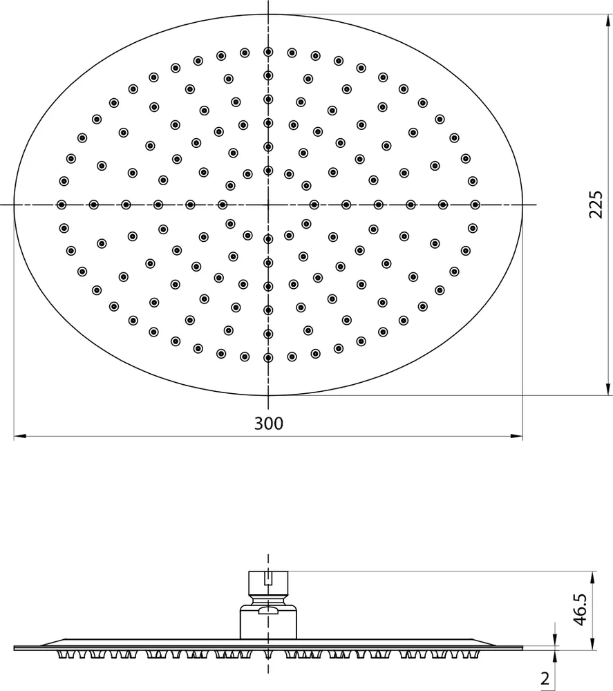 Верхний душ Lemark LM9484S от магазина ЛесКонПром.ру