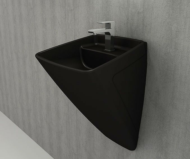 Раковина Bocchi Firenze 47 1082-004-0126 Черная матовая от магазина ЛесКонПром.ру