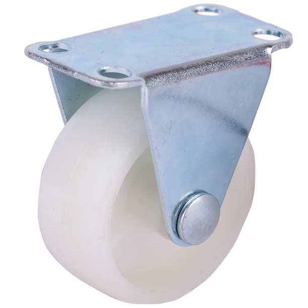 Ролик мебельный выкатной d40 белый от магазина ЛесКонПром.ру