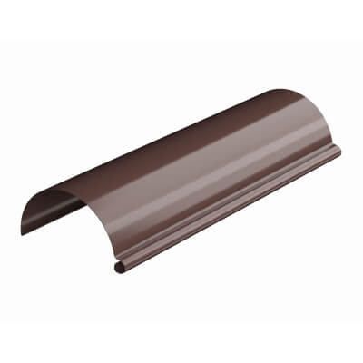 ТЕХНОНИКОЛЬ Металлическая водосточная система Стандарт, желоб водосточный 125 мм, 3 п.м, коричневый от магазина ЛесКонПром.ру