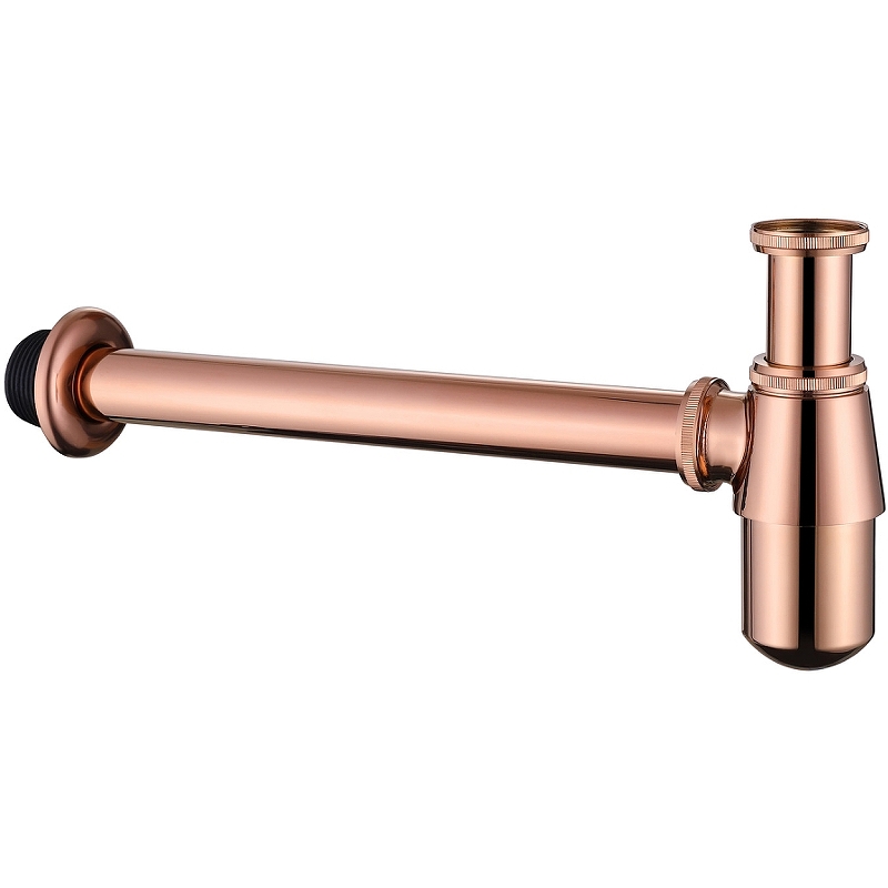 Сифон для раковины Abber AF0032RG Розовое золото от магазина ЛесКонПром.ру