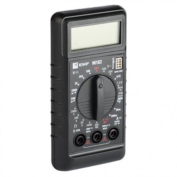 Мультиметр цифровой EKF M182 Master от магазина ЛесКонПром.ру