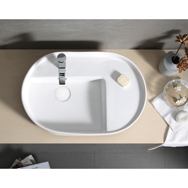 Раковина на столешницу FLUMEN DESIGN Boston 71 см от магазина ЛесКонПром.ру