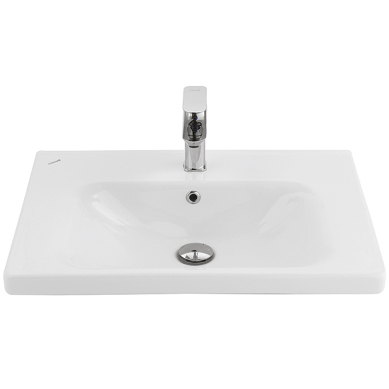 Раковина Creavit Eksen 65 EK065-00CB00E-0000 Белая от магазина ЛесКонПром.ру