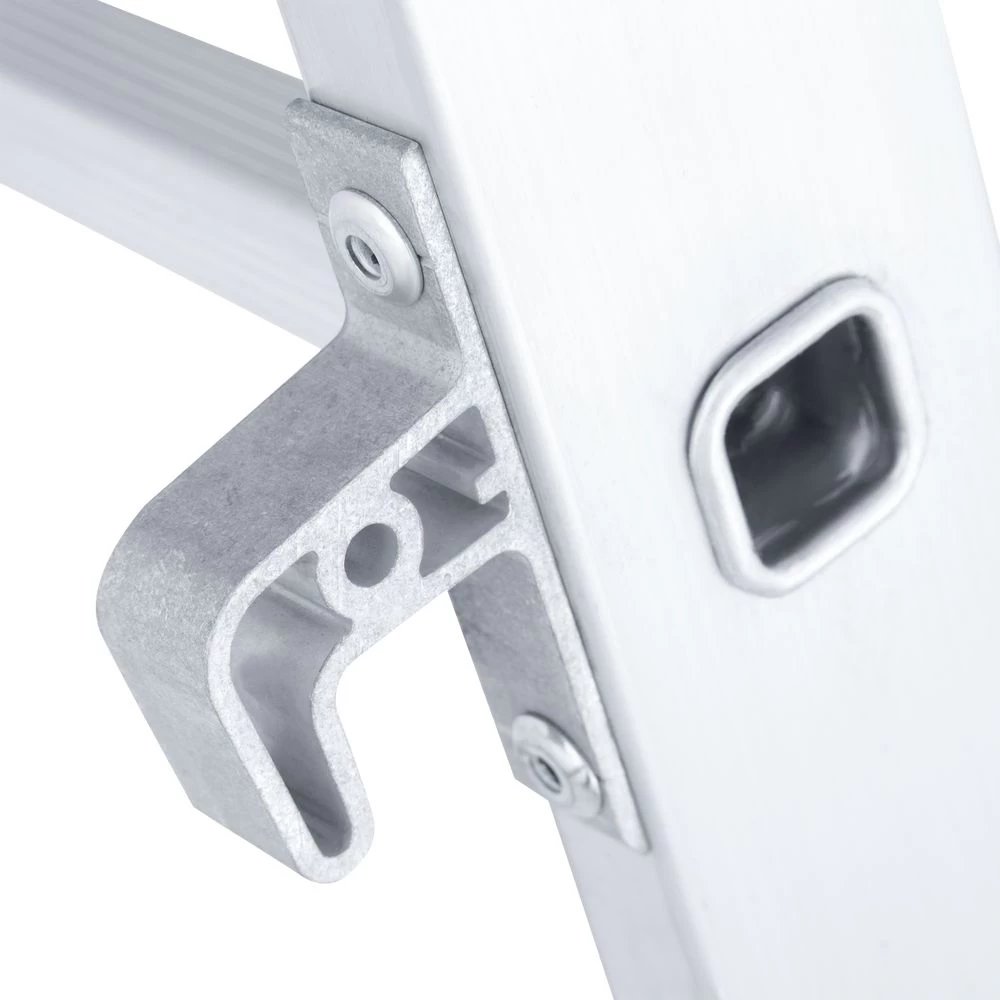 Лестница алюминиевая двухсекционная полупрофессиональная Новая Высота 2x12 арт. 2220212 от магазина ЛесКонПром.ру