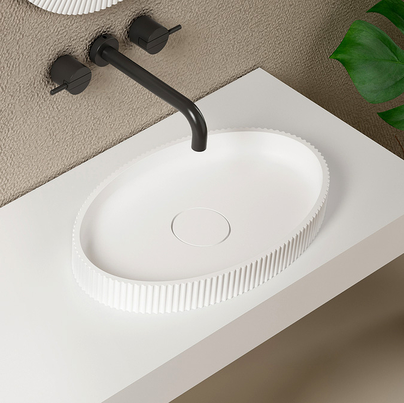 Раковина-чаша Abber Stein 50 AS2603 Белая от магазина ЛесКонПром.ру