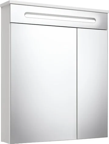 Зеркало-шкаф Runo Парма 60 с подсветкой от магазина ЛесКонПром.ру