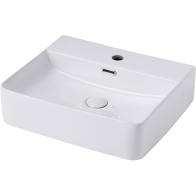 Раковина Abber Rechteck 50 AC2203 Белая от магазина ЛесКонПром.ру