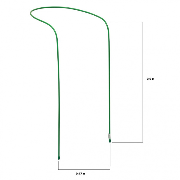 Кустодержатель Большой 90x47 см от магазина ЛесКонПром.ру