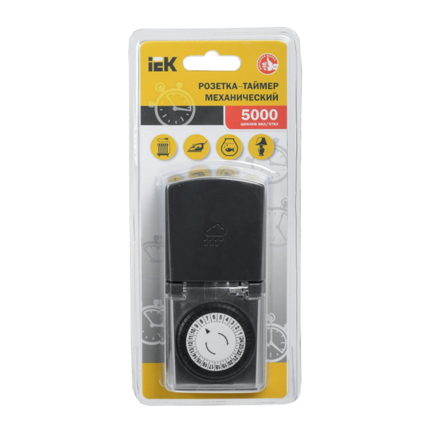 Таймер IEK IP44 24 ч от магазина ЛесКонПром.ру